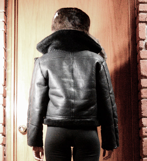 Sheepskin jacket