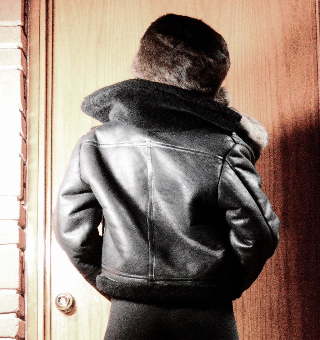 Sheepskin jacket