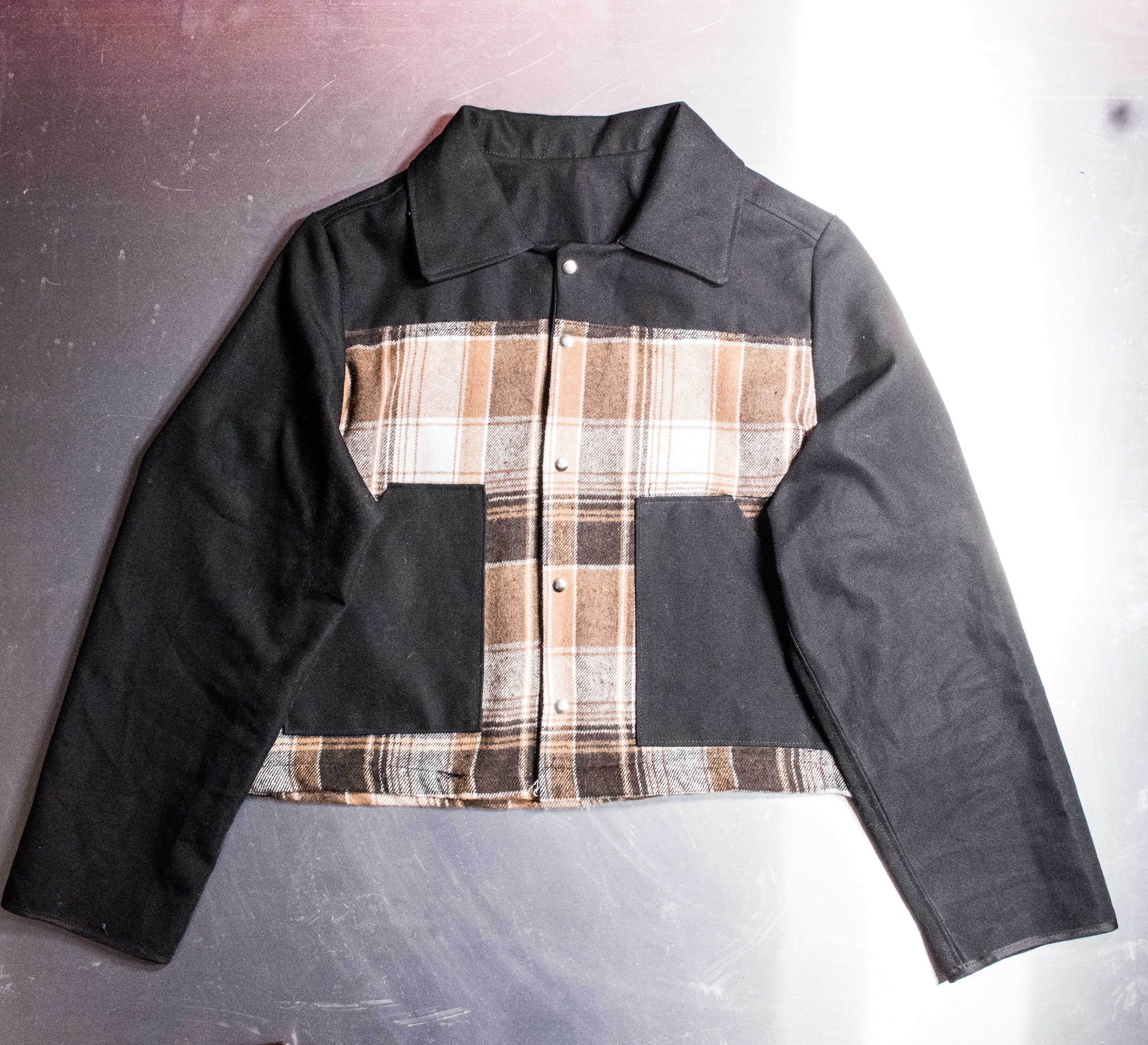 Camisa worker croptop