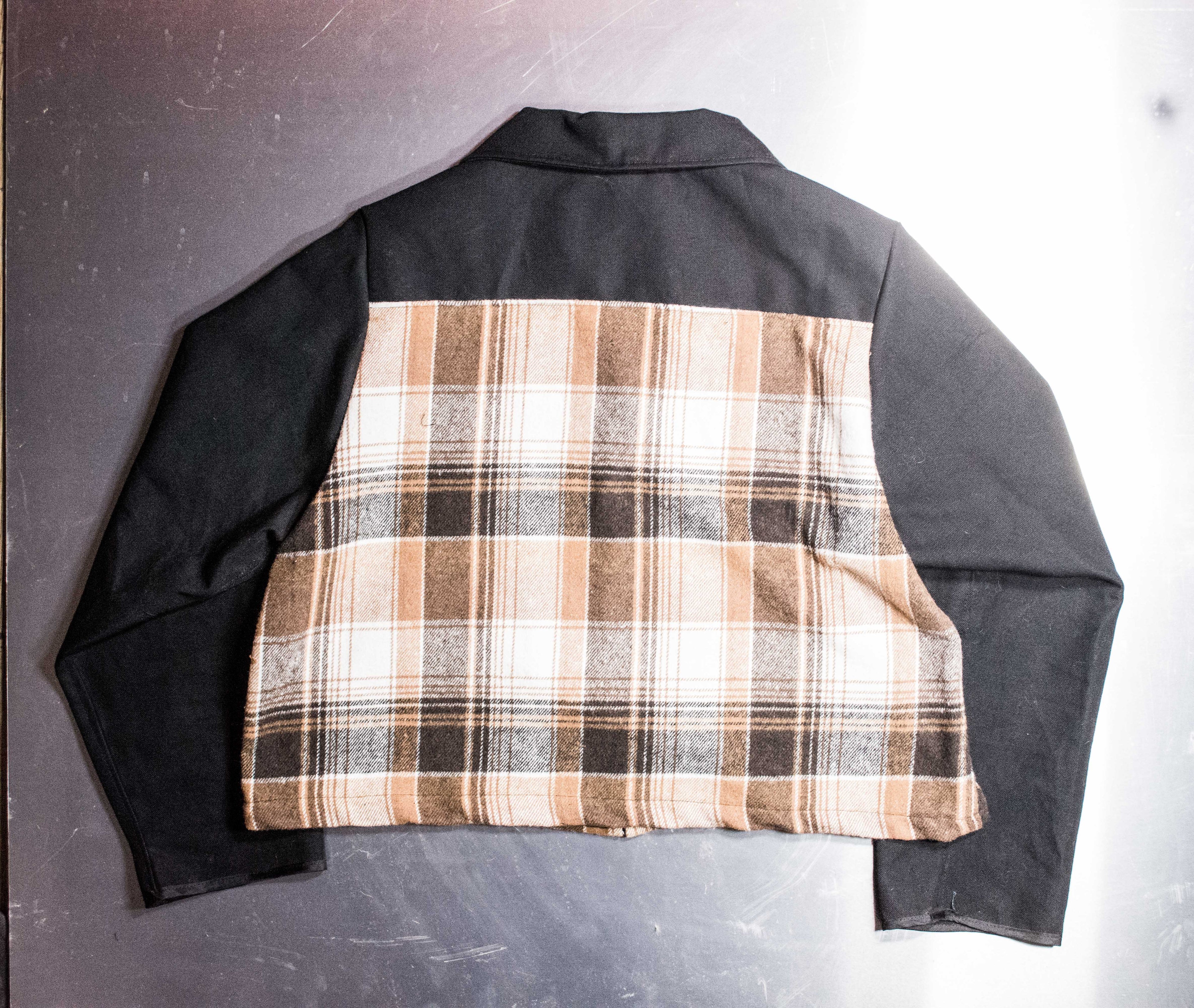 Camisa worker croptop