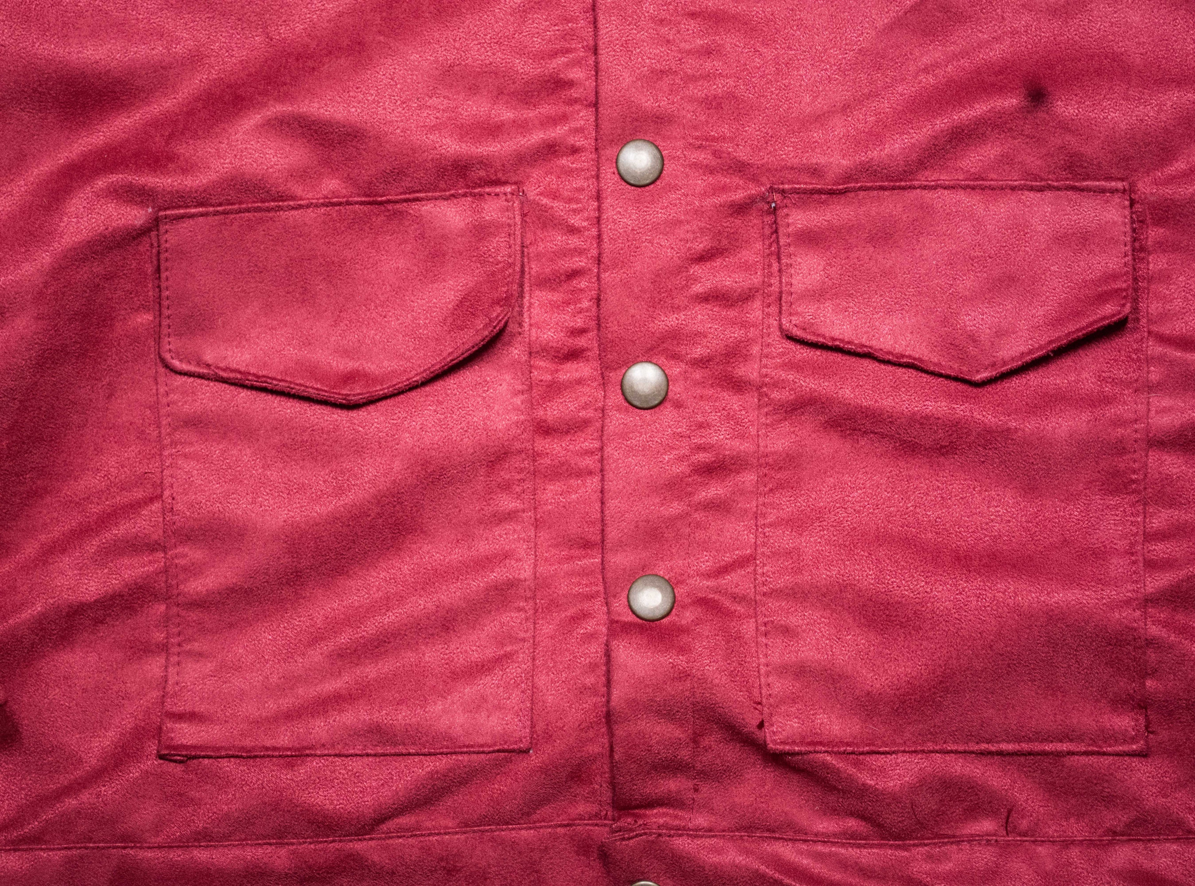 Camisa de gamuza sintética