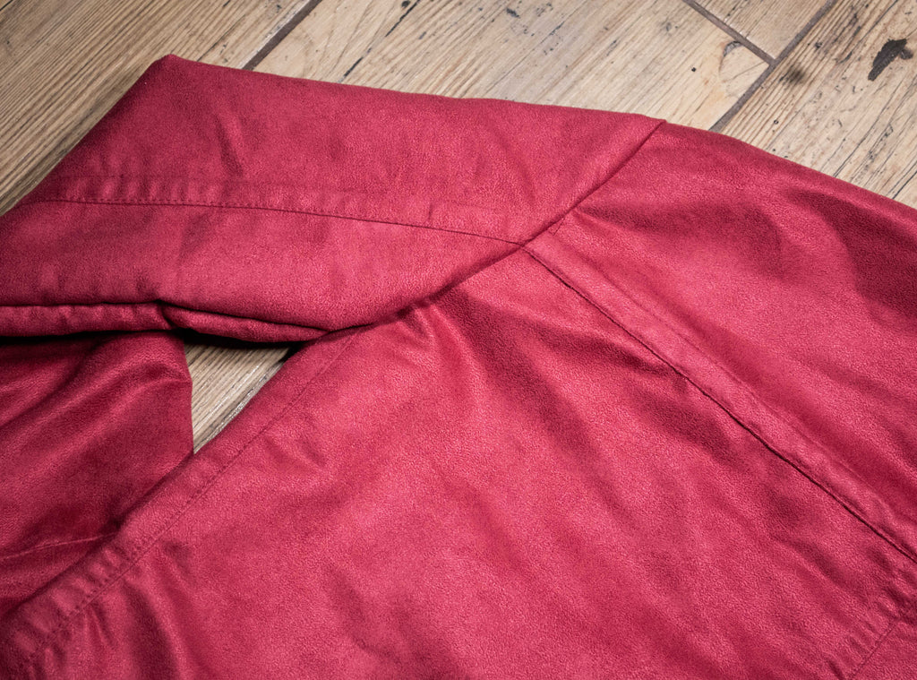 Camisa de gamuza sintética