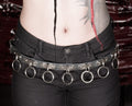 Cinturón con multiples argollas