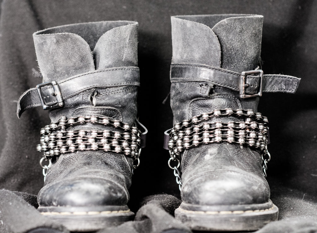 Bicycle chain straps