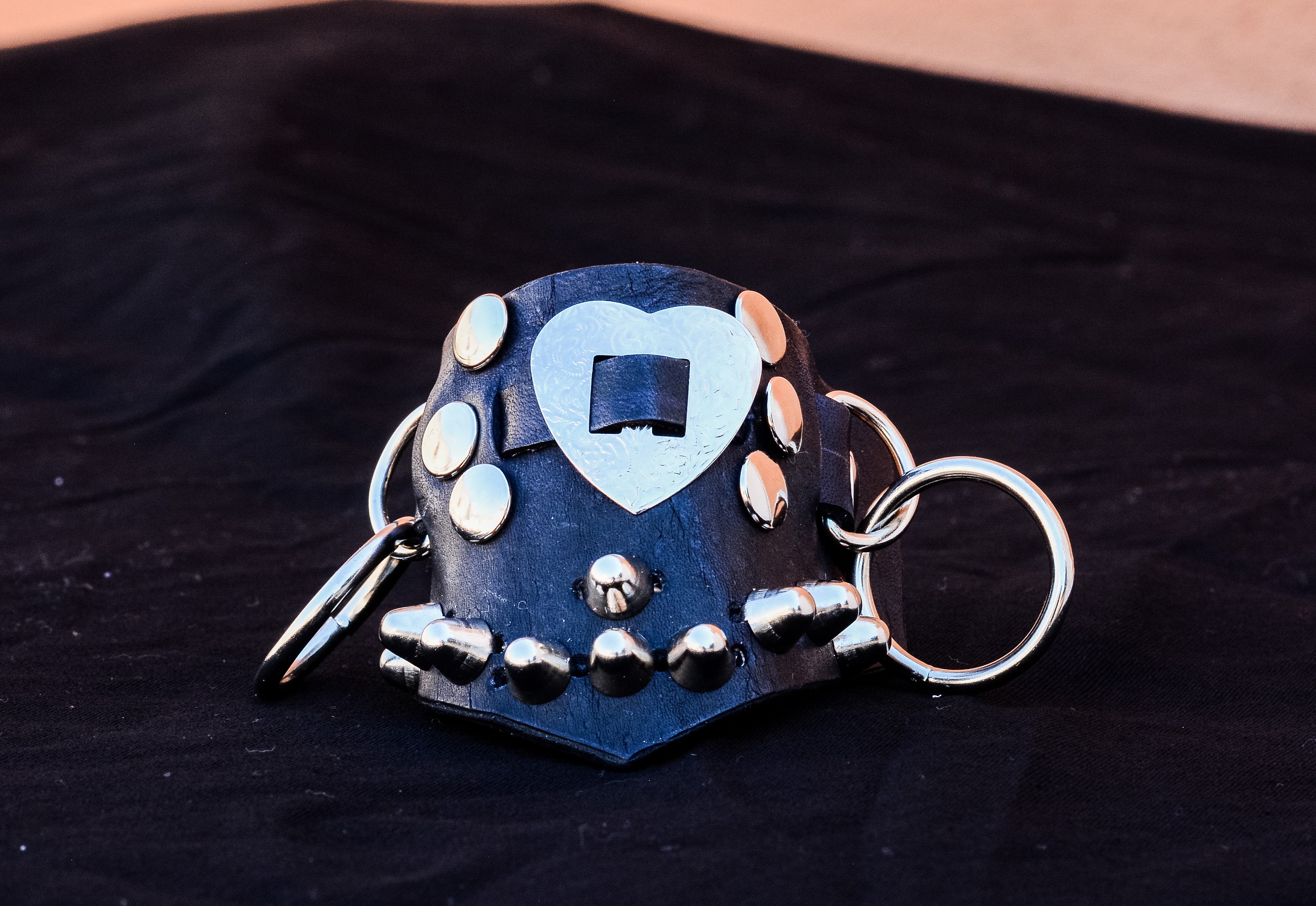 Pulsera trapecio rombo de corazon